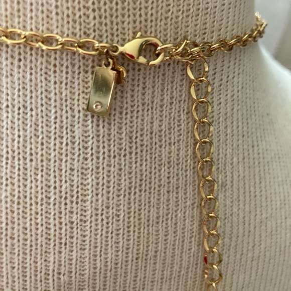 Kate Spade New York disco pansy bib flower statement necklace - Picture 11 of 12